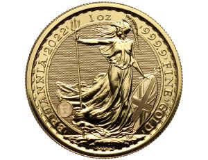 Wielka Brytania, 100 funtów 2022, Britannia, 1 uncja złota