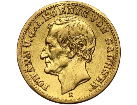 Niemcy, Saksonia, Jan V, 10 marek 1872 E, Muldenhutten