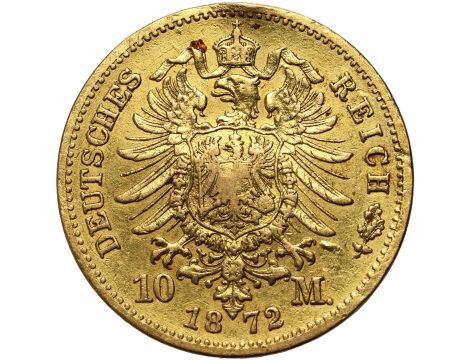 Niemcy, Saksonia, Jan V, 10 marek 1872 E, Muldenhutten - 2