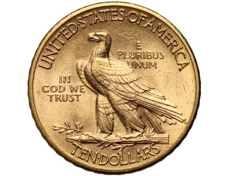 USA, 10 dolarów 1915, Filadelfia, Indianin - 2