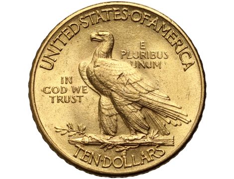 USA, 10 dolarów 1912, Filadelfia, Indianin - 2