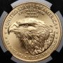 USA, 25 dolarów 2023, Gold Eagle, NGC MS70, 1/2 uncji złota - 4