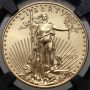 USA, 25 dolarów 2019, Gold Eagle, NGC MS70, 1/2 uncji złota - 3