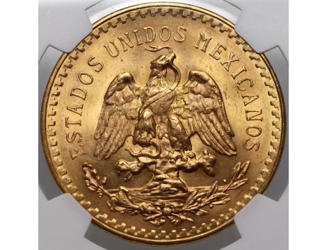 4788. Meksyk, 50 pesos 1947, Centenario, NGC MS65 - 3