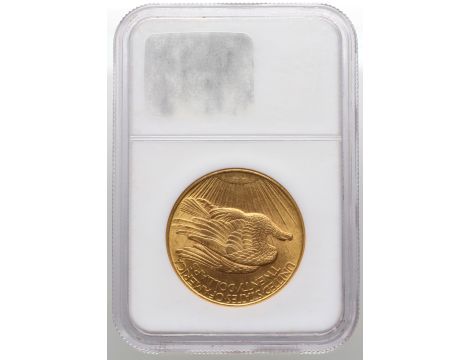 4795. USA, 20 dolarów 1908, Filadelfia, Saint-Gaudens, NGC MS63 - 4