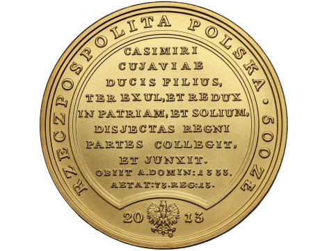 4796. Polska, 500 złotych 2013, Władysław Łokietek, Skarby SSA - 3