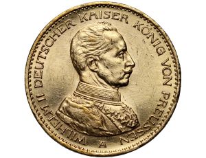 Niemcy, Prusy, Wilhelm II, 20 marek 1914 A, Berlin, Uniform Mundur