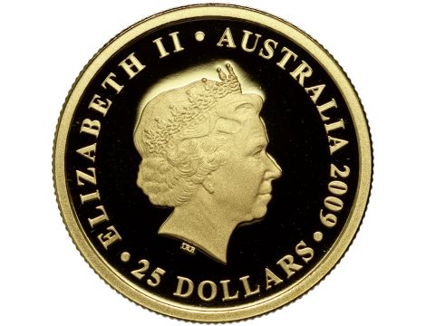 4805. Australia, Elżbieta II, suweren 2009, Stempel lustrzany - 2