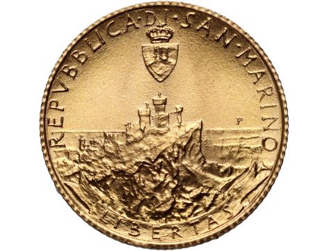 4810. San Marino, 1 scudo 1986, Mrówka, 1/10 uncji złota - 2