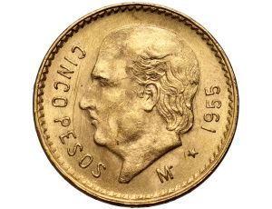 Meksyk, 5 pesos 1955