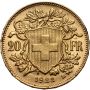 4818. Szwajcaria, 20 franków 1922, Helvetia Vreneli - 3