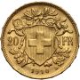 Szwajcaria, 20 franków 1910, Helvetia Vreneli - 3
