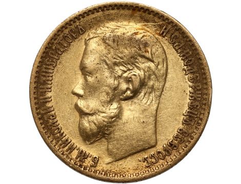 4830. Rosja, Mikołaj II, 5 rubli 1899 (FZ)