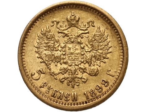 4830. Rosja, Mikołaj II, 5 rubli 1899 (FZ) - 2