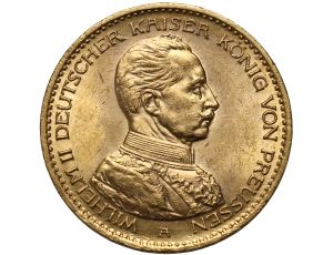 Niemcy, Prusy, Wilhelm II, 20 marek 1914 A, Berlin, Uniform Mundur