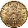 4833. Niemcy, Prusy, Wilhelm II, 20 marek 1914 A, Berlin, Uniform Mundur - 3