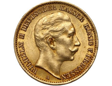 4834. Niemcy, Prusy, Wilhelm II, 20 marek 1910 A, Berlin