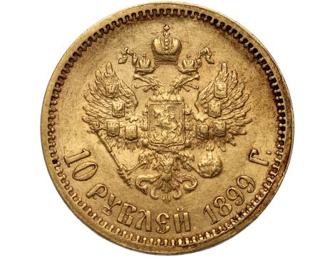 4838. Rosja, Mikołaj II, 10 rubli 1899 (EB) - 2