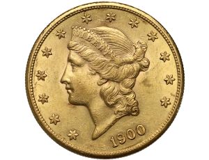 USA, 20 dolarów 1900 S, San Francisco, Liberty
