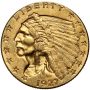 4843. USA, 2,5 dolara 1927, Filadelfia, Indianin - 2