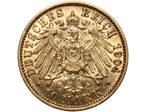 Niemcy, Prusy, Wilhelm I, 10 marek 1904 A, Berlin - 2