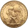 Francja, 20 franków 1912, Kogut - 3