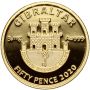 Gibraltar, 50 pensów 2020, Grób Nieznanego Żołnierza, 1/10 uncji złota - 4