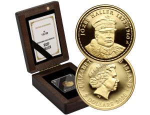 Niue, 5 dolarów 2020, Generał Józef Haller, 1/10 uncji złota