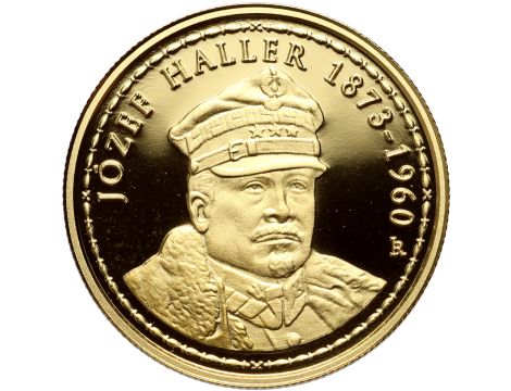 Niue, 5 dolarów 2020, Generał Józef Haller, 1/10 uncji złota - 2