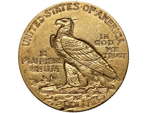USA, 2,5 dolara 1911, Filadelfia, Indianin - 2