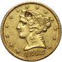 USA, 5 dolarów 1848 C, Charlotte, Liberty - 2