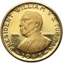 Liberia, 12 dolarów 1965, 70. urodziny prezydenta Williama Tubmana - 2