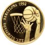 Kuba, 10 pesos 1990, Olimpiada w Barcelonie 1992, 1/10 uncji złota - 4