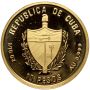 Kuba, 10 pesos 1990, Olimpiada w Barcelonie 1992, 1/10 uncji złota - 5