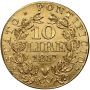 Watykan, Państwo Kościelne, Pius IX, 10 lirów 1867 R, Rzym - 3