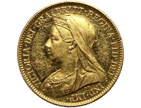 Wielka Brytania, Wiktoria, 1/2 suwerena 1893, Proof - 3