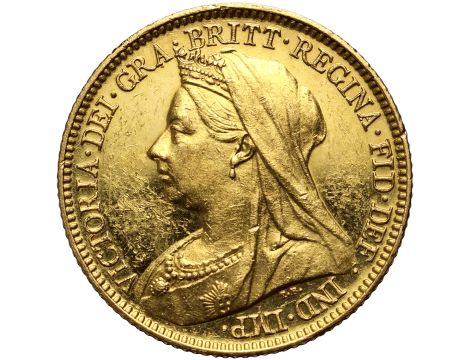 Wielka Brytania, Wiktoria, 1/2 suwerena 1893, Proof