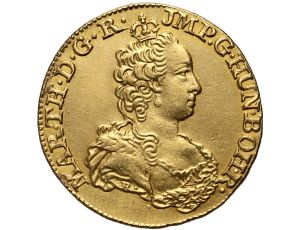 Austria, Niderlandy, Maria Teresa, podwójny souverain d'or 1750