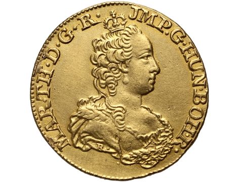 Austria, Niderlandy, Maria Teresa, podwójny souverain d'or 1750