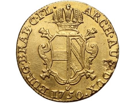 Austria, Niderlandy, Maria Teresa, podwójny souverain d'or 1750 - 2
