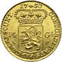 4910. Holandia, 14 guldenów 1750, Restrike - 3