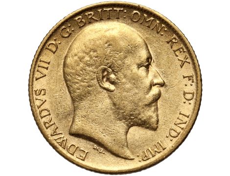 Wielka Brytania, Edward VII, 1/2 suwerena 1905