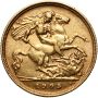Wielka Brytania, Edward VII, 1/2 suwerena 1905 - 3