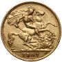 Wielka Brytania, Edward VII, 1/2 suwerena 1907 - 3