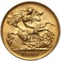Wielka Brytania, Edward VII, 1/2 suwerena 1908 - 3