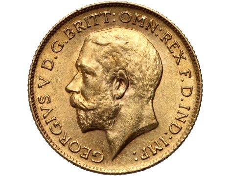 Wielka Brytania, Jerzy V, 1/2 suwerena 1911