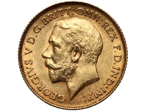 RPA Jerzy V, 1/2 suwerena 1925 SA, Pretoria