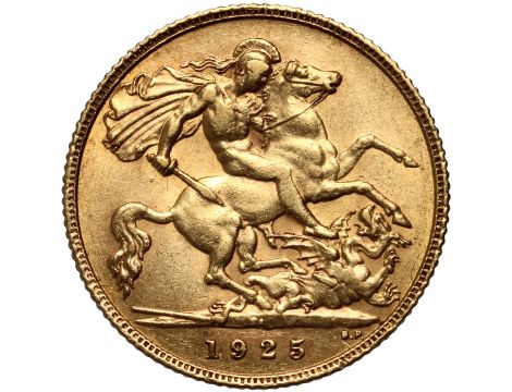 RPA Jerzy V, 1/2 suwerena 1925 SA, Pretoria - 2
