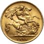 Wielka Brytania, Jerzy V, 1/2 suwerena 1914 - 3