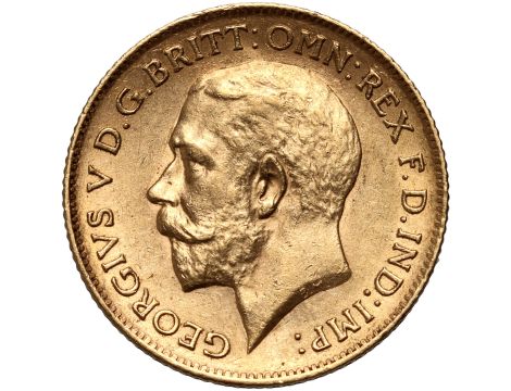 Wielka Brytania, Jerzy V, 1/2 suwerena 1912